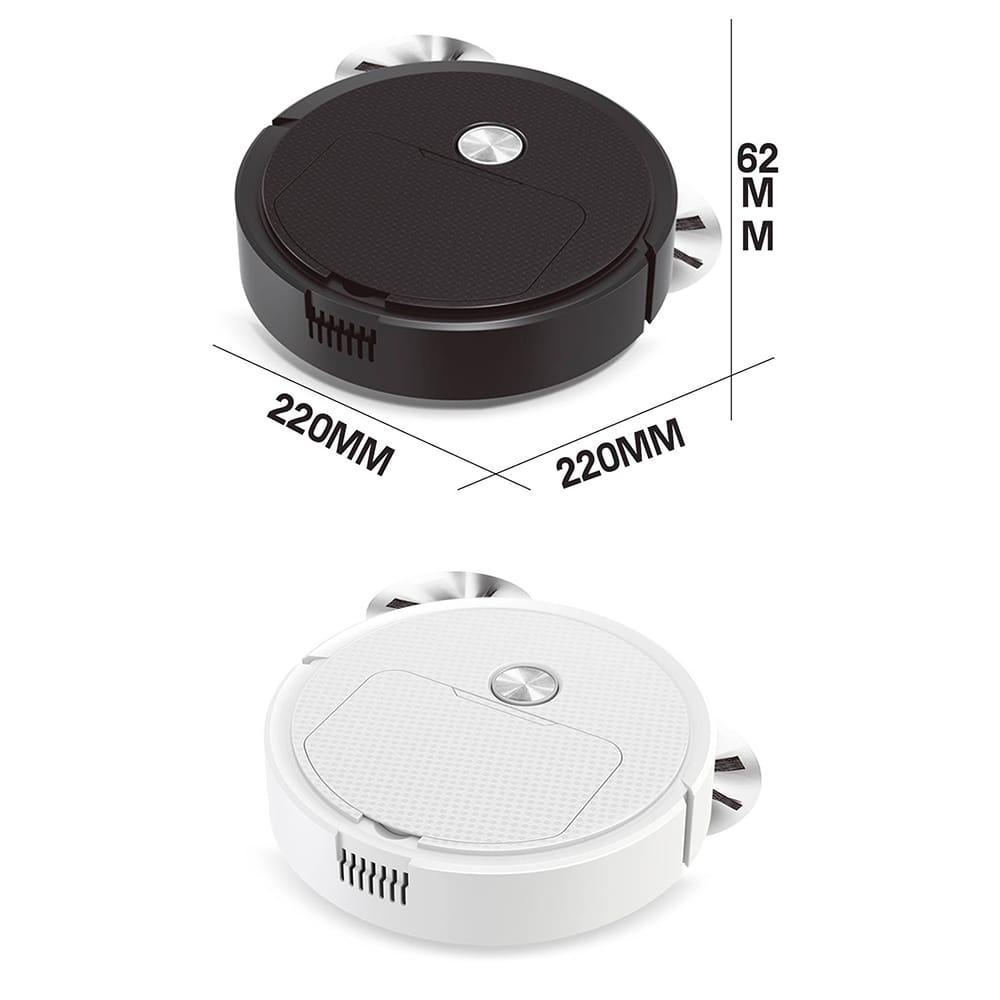 Robot vacuum and mop for tile and hardwood floors