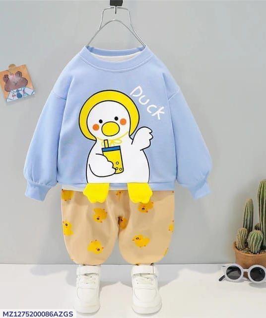 Kids Tracksuit Shirt and Trouser Set Flat Lay