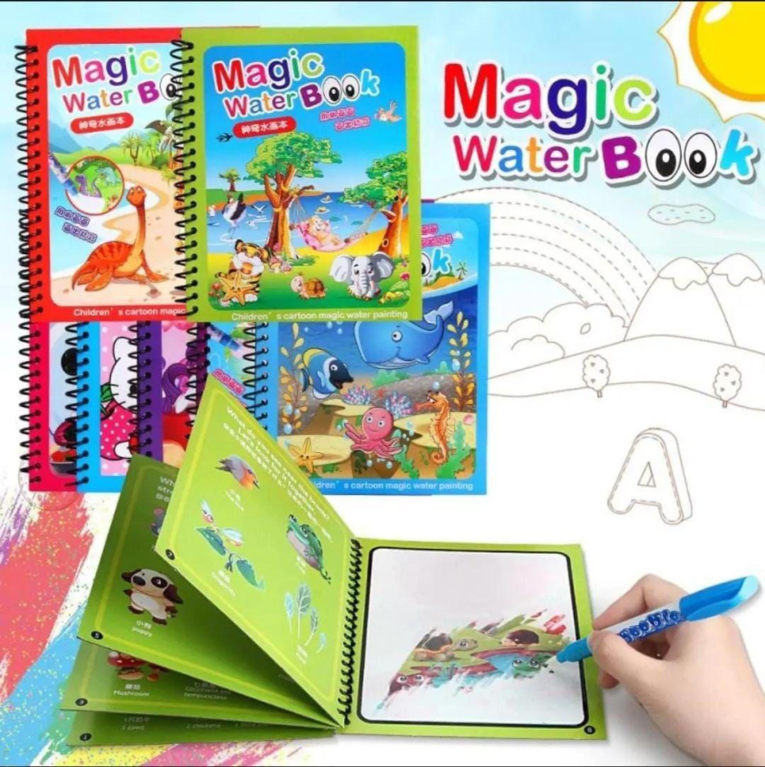 Magic Water Book for kids – reusable drawing and painting pad