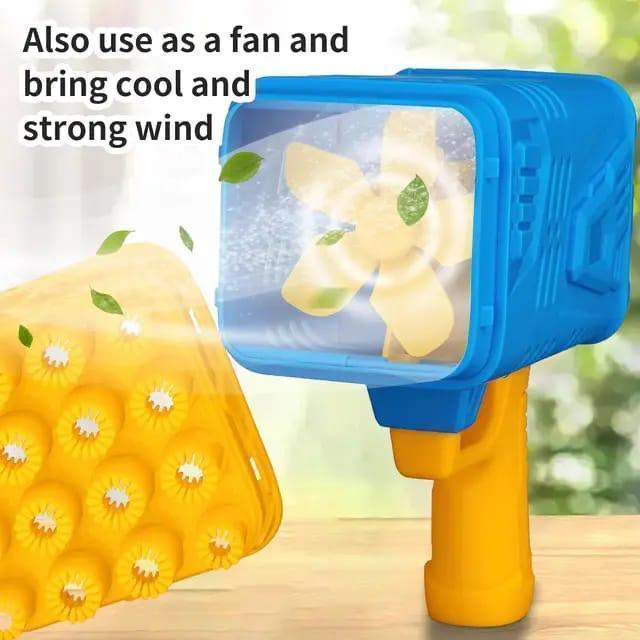Colorful Bubble Shooter Toy for Kids - Lightweight Plastic Fun