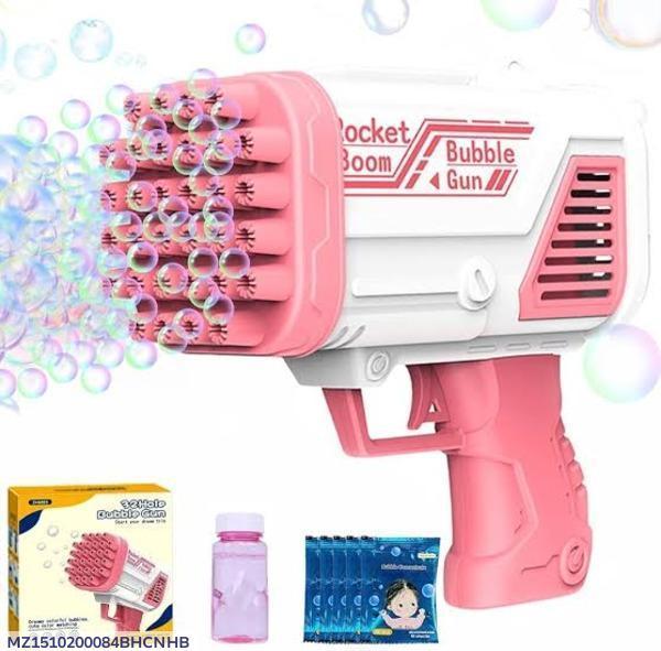 Multicolor Bubble Shooter Toy for Kids - Lightweight Plastic Fun