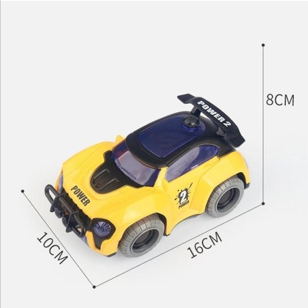 Multicolor plastic toy car for toddlers and kids