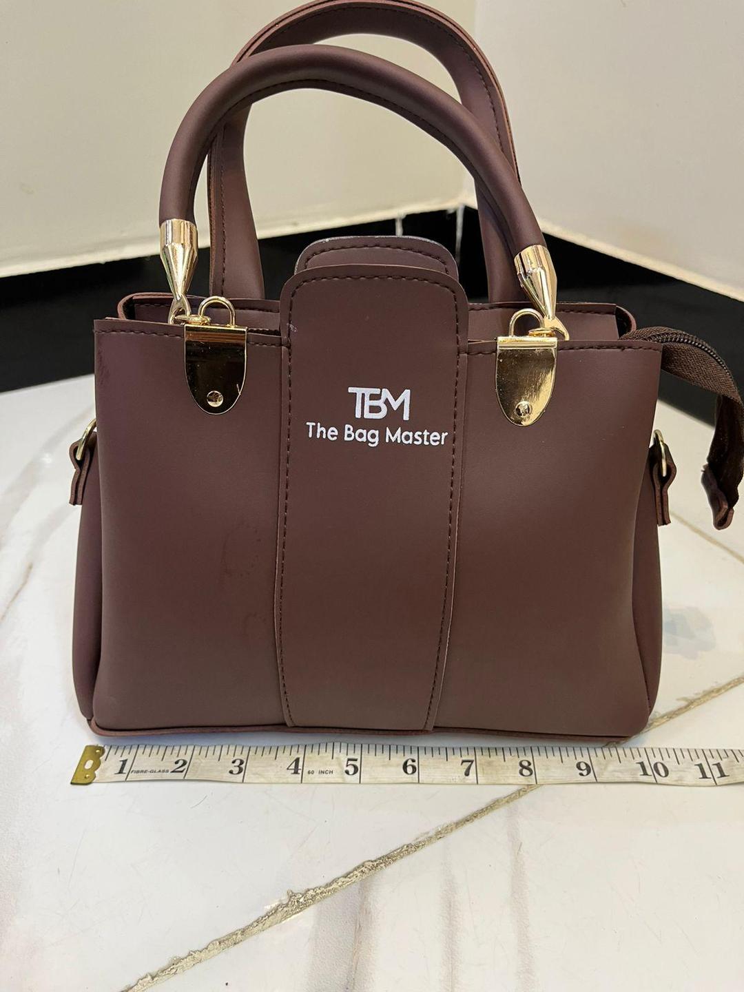 Main bag view with dimensions