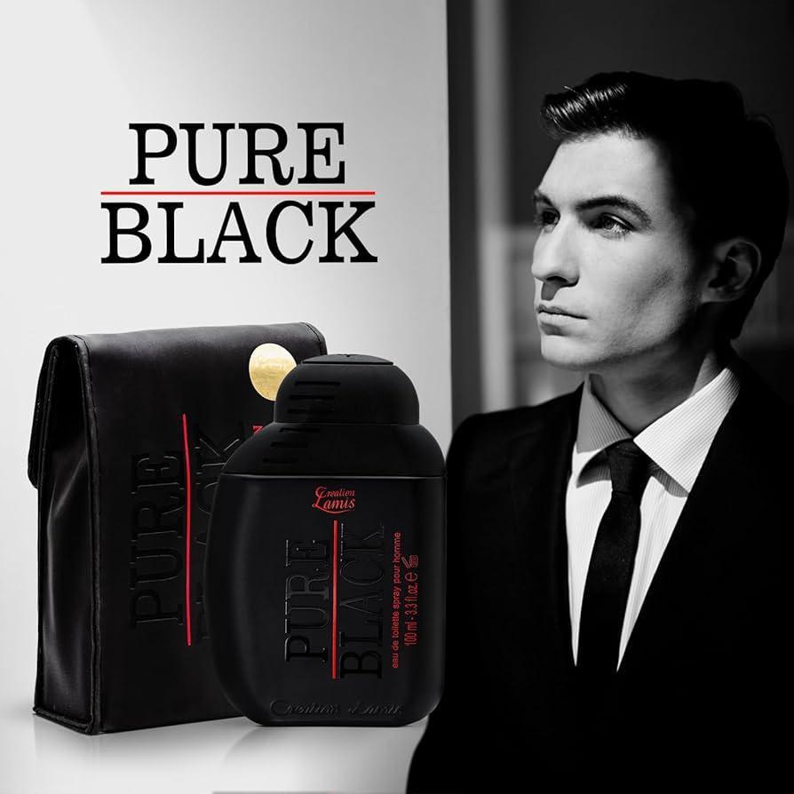 Creation Lamis Pure Black Eau de Toilette 100ml – Luxury Men’s Perfume