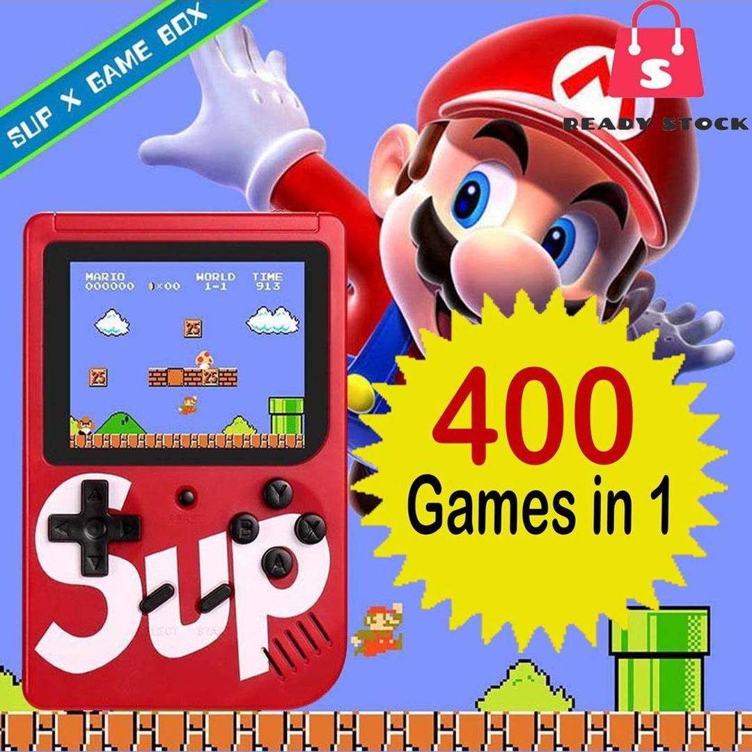 Sup x Game Box 400 in 1 handheld gaming console for kids