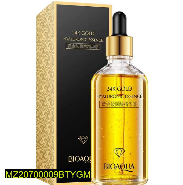 24k Gold Hyaluronic Essence Serum 100ML – Anti-aging skincare for glowing skin