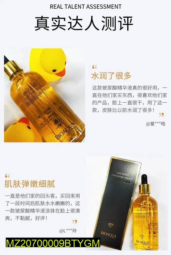 24k Gold Chinese Formula Hyaluronic Essence 100ML Face Serum