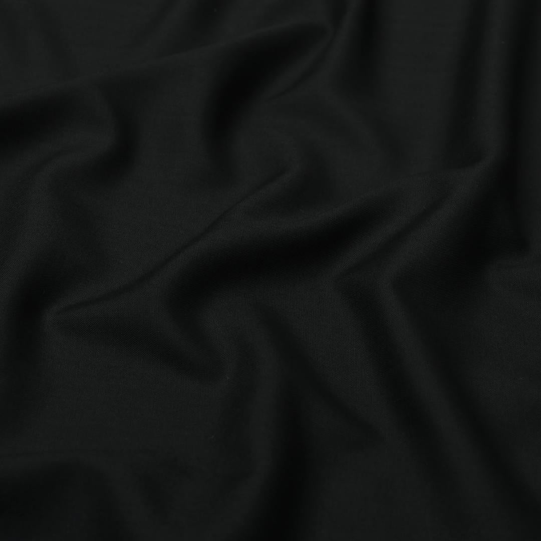 Premium Boski men’s unstitched suit ready for customization black